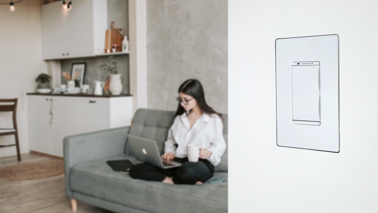Wall-Smart offers aesthetically pleasing mount designs for everything from touchscreens and switches, like this one from Savant.