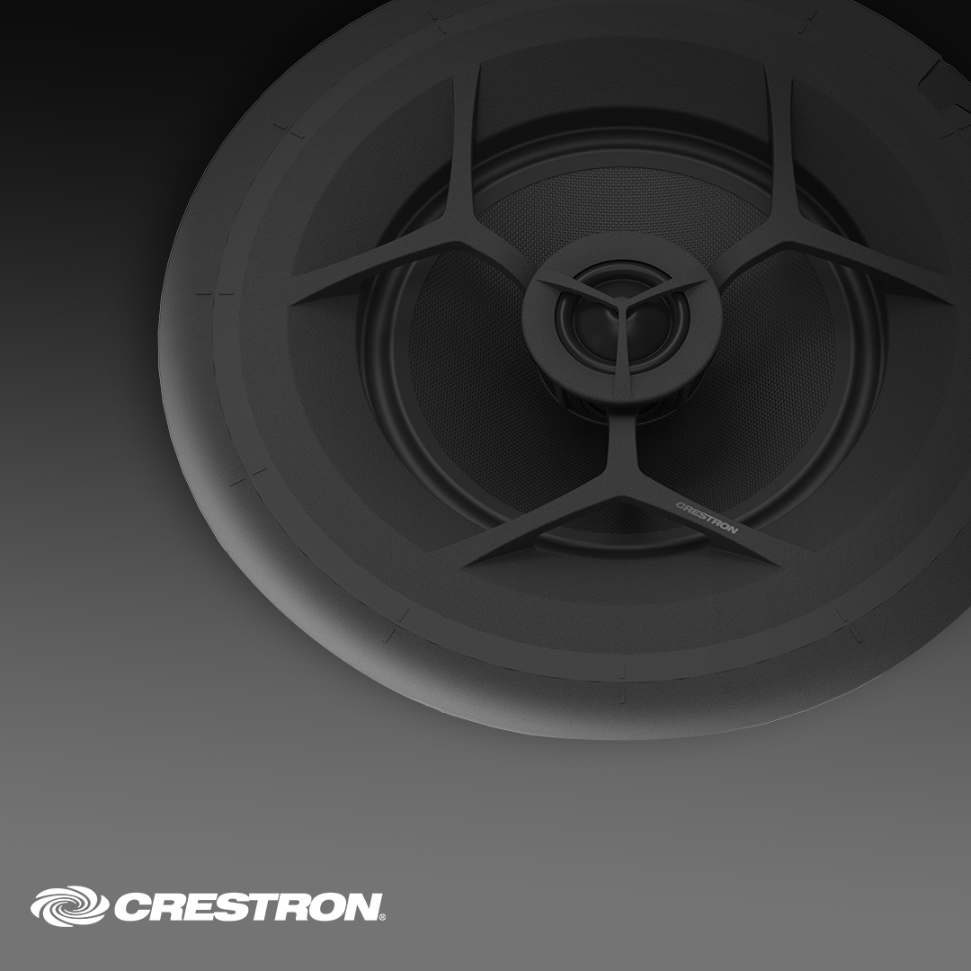 Crestron Electronics and Origin Acoustics have partnered to produce a lineup of in-wall, in-ceiling, and landscape speakers.