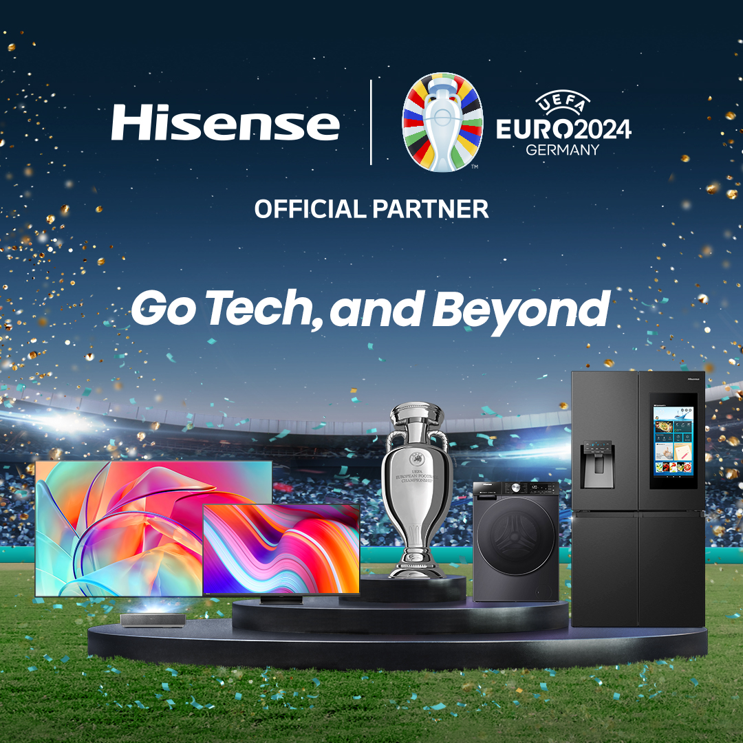 Hisense extends partnership with UEFA to Sponsor EURO 2024