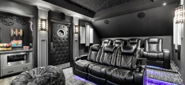 Admit One to This Elegant Home Theater in Woodbury